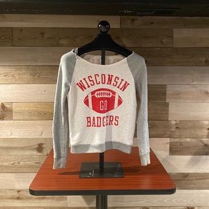 Pink Wisconsin Badgers Sweatshirt